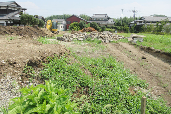 宅地開発の実績（着工前）