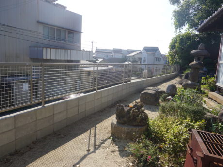 上高橋 フェンス設置工事