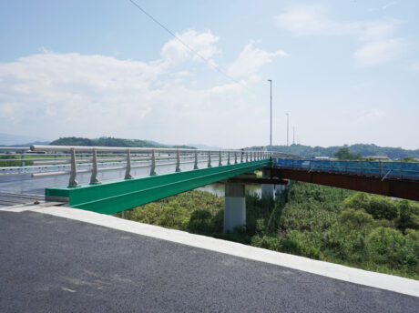 田口橋橋梁工事